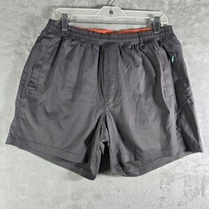 Birddogs Mens Khaki Shorts Lined Dark Gray Size XL Short Athletic 5.5" Inseam